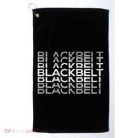 Blackbelt Martial Arts Karate Taekwondo Tkd Jiu Jitsu Judo Gift Golf Towel thumb 0
