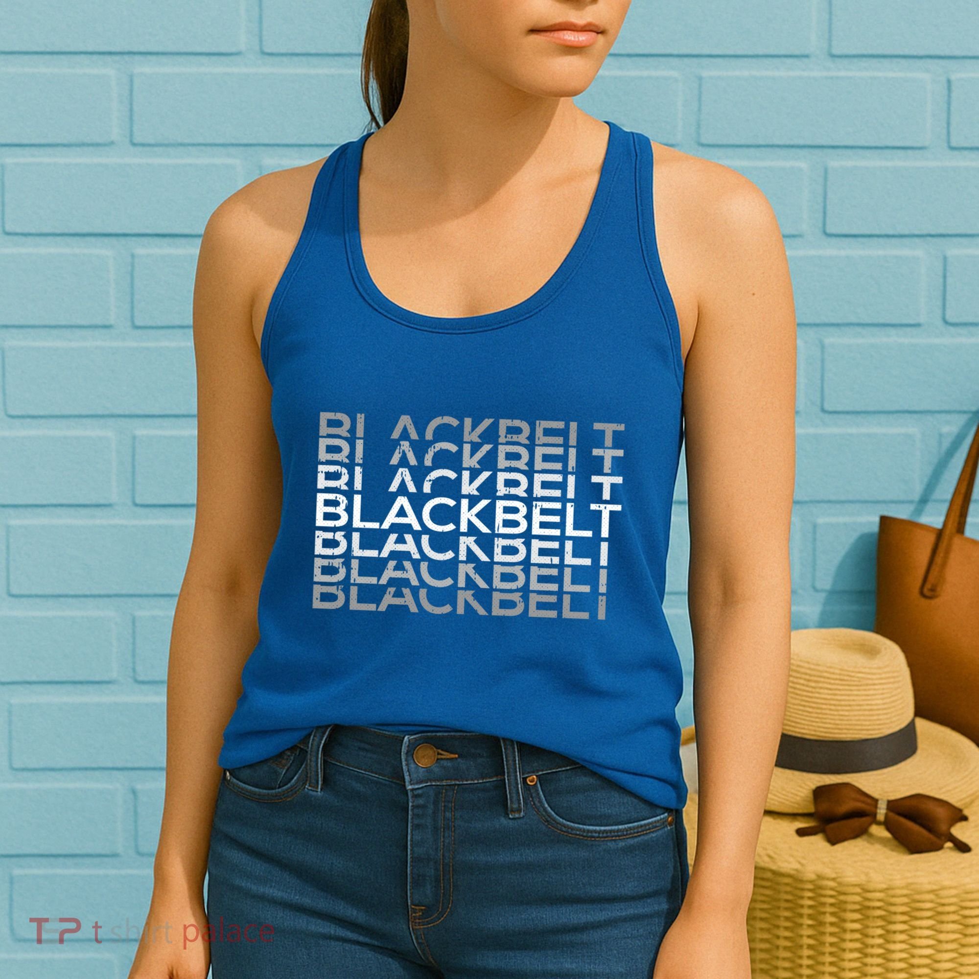 Blackbelt Martial Arts Karate Taekwondo Tkd Jiu Jitsu Judo Gift Women's Tank Top