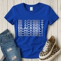 Blackbelt Martial Arts Karate Taekwondo Tkd Jiu Jitsu Judo Gift Women's T-Shirt thumb 3