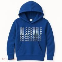 Blackbelt Martial Arts Karate Taekwondo Tkd Jiu Jitsu Judo Gift Kids Hoodie thumb 0