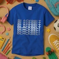 Blackbelt Martial Arts Karate Taekwondo Tkd Jiu Jitsu Judo Gift Kids T-Shirt thumb 3