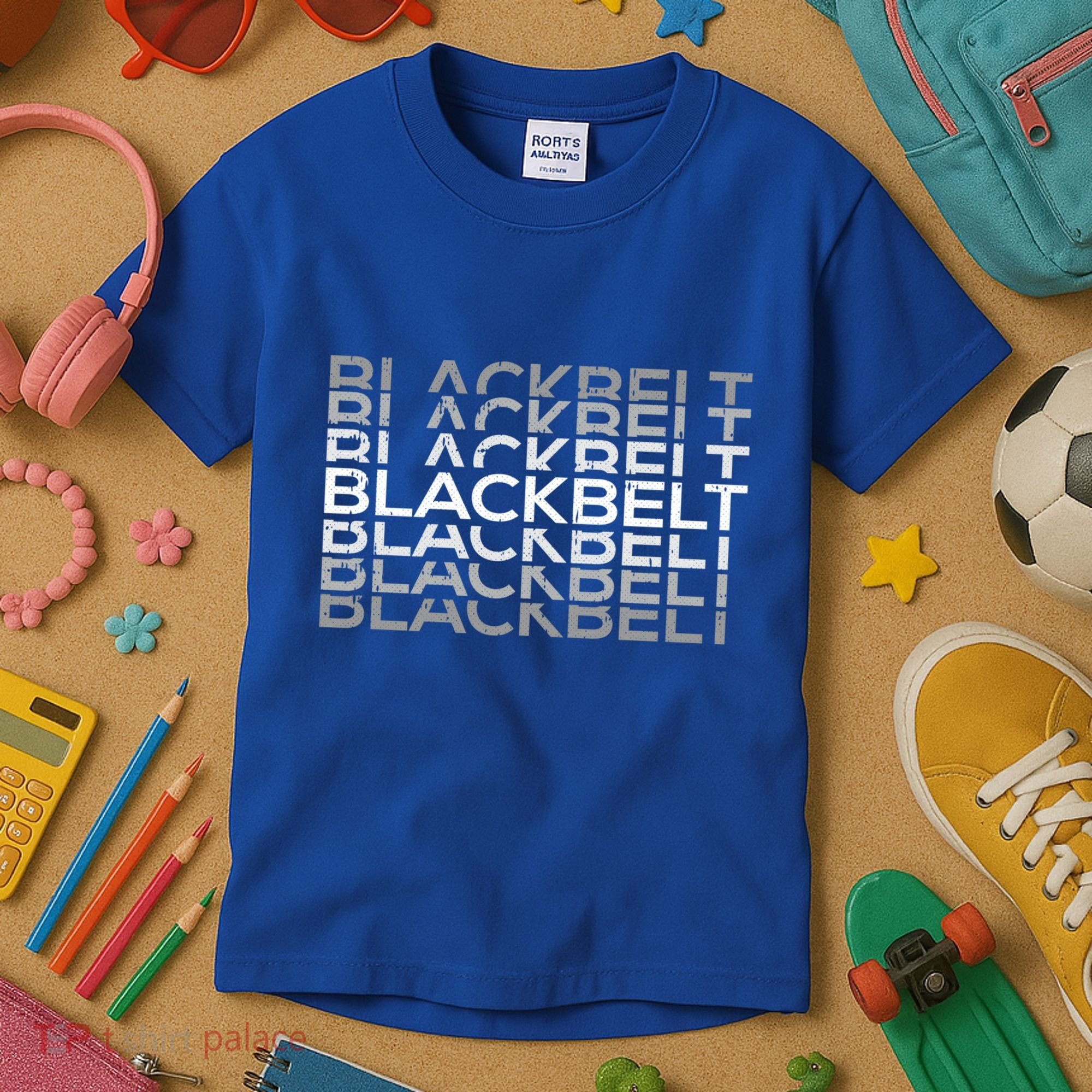 Blackbelt Martial Arts Karate Taekwondo Tkd Jiu Jitsu Judo Gift Kids T-Shirt