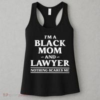 Black Mom And Lawyer African American Attorney Gift Women's Tank Top thumb 3