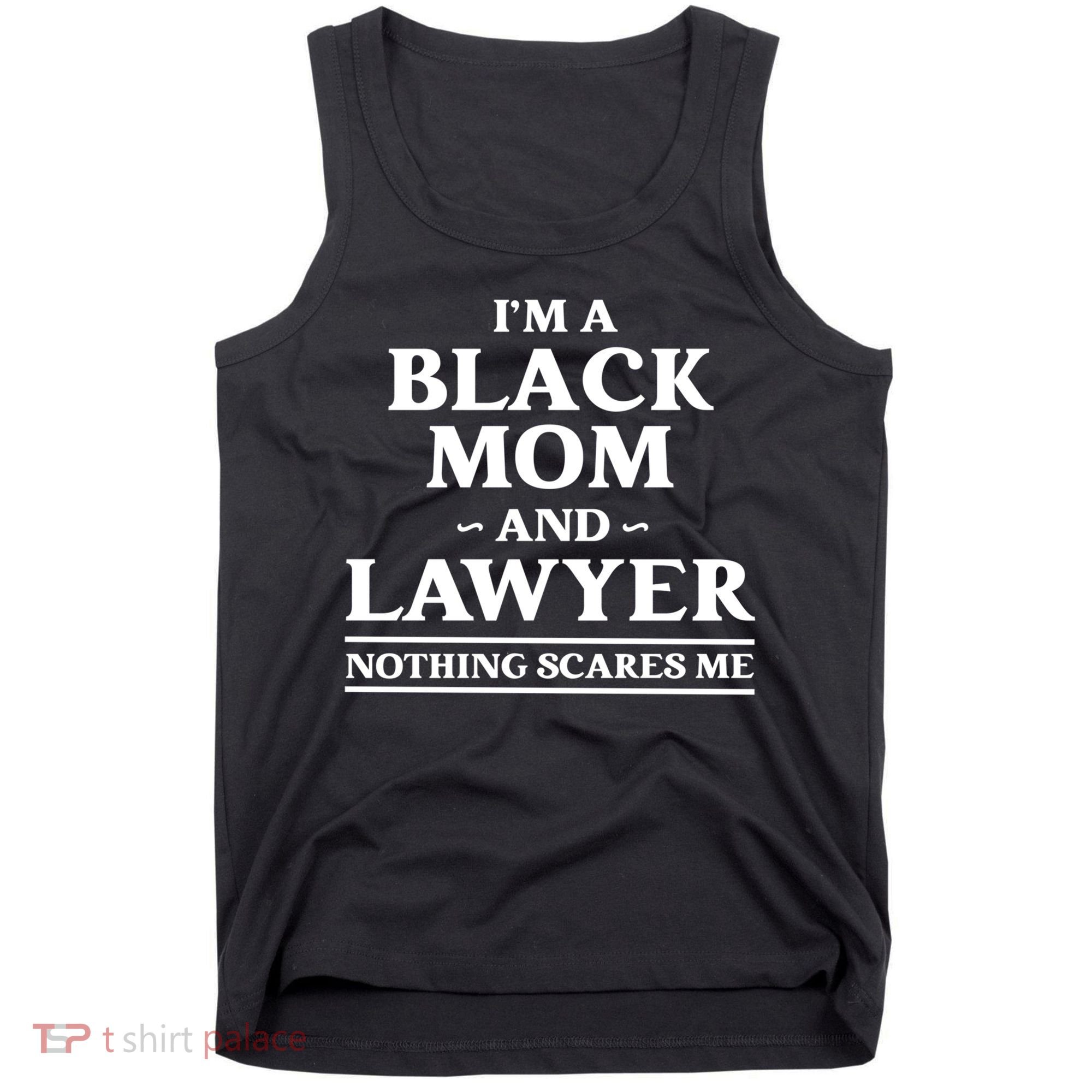Black Mom And Lawyer African American Attorney Gift Tank Top