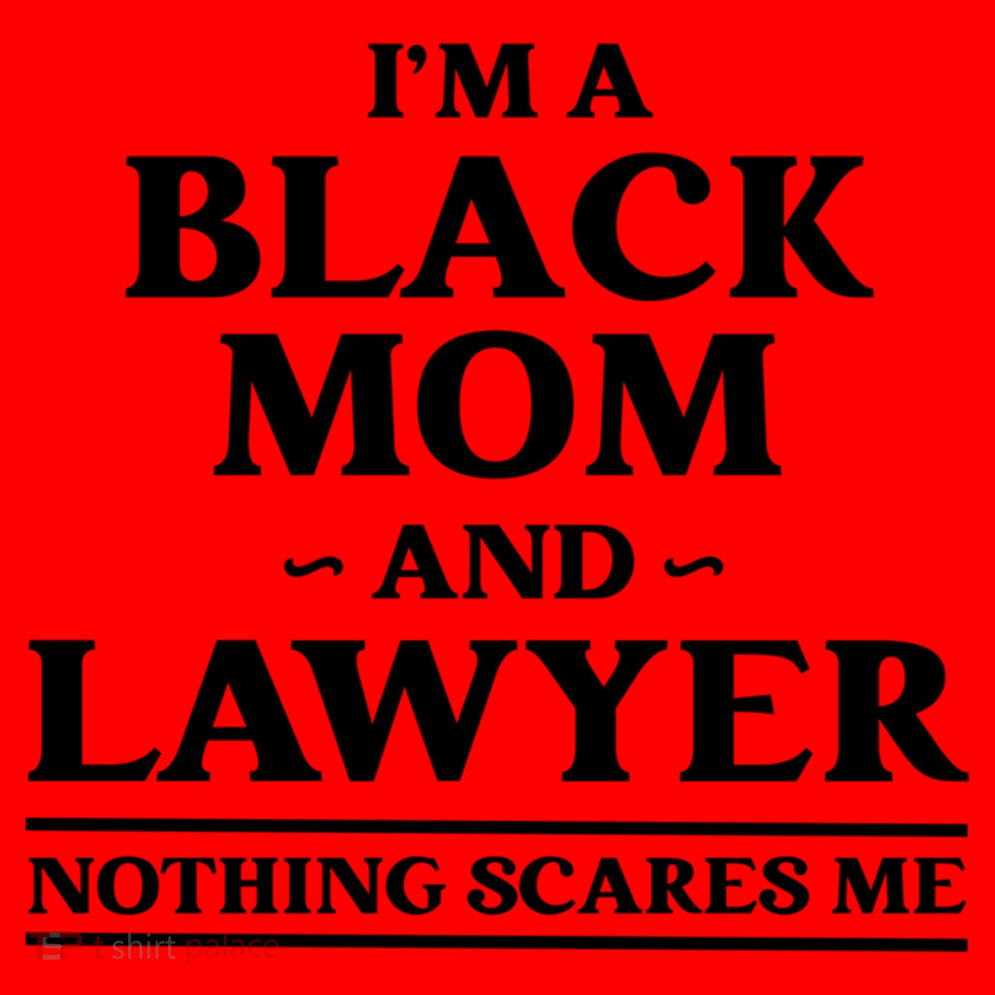 Black Mom And Lawyer African American Attorney Gift Santa Hat