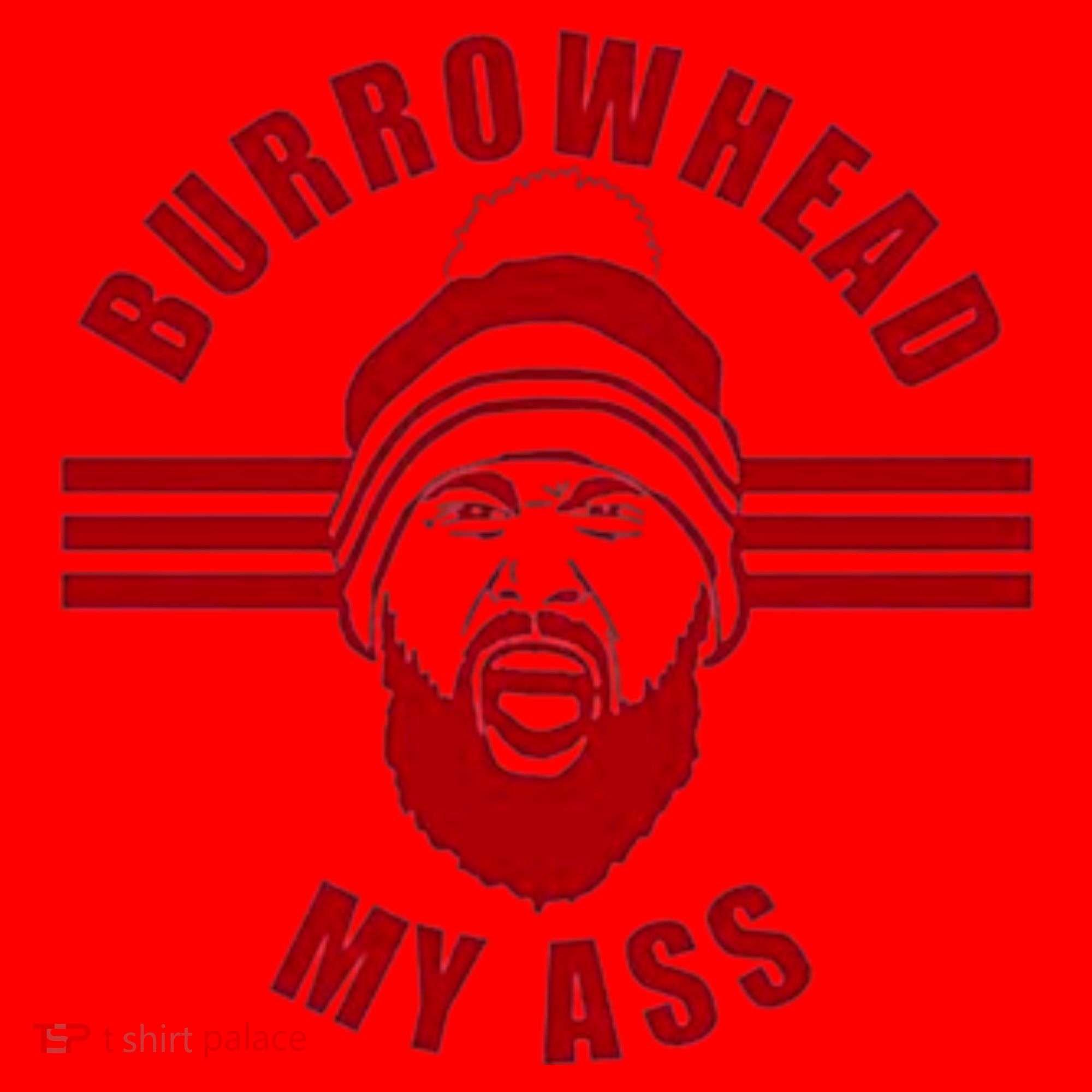 Burrowhead My Ass Funny Football Fans Santa Hat