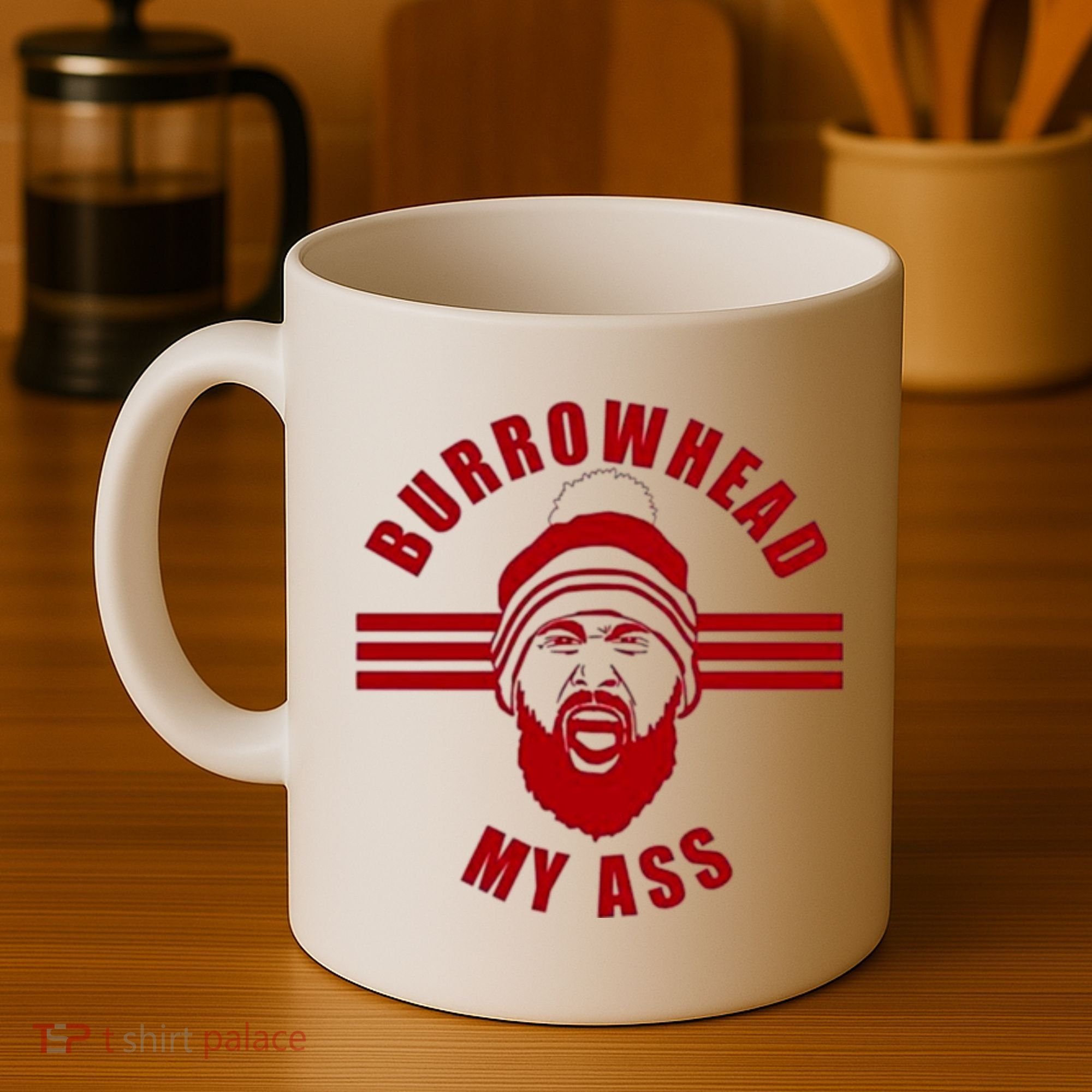 Burrowhead My Ass Funny Football Fans Coffee Mug
