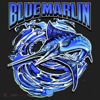 Blue Marlin Action Shot Fishing Tumbler thumb 3
