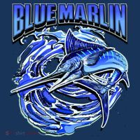 Blue Marlin Action Shot Fishing Mousepad thumb 1