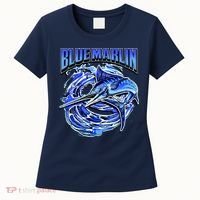 Blue Marlin Action Shot Fishing Women's T-Shirt thumb 0