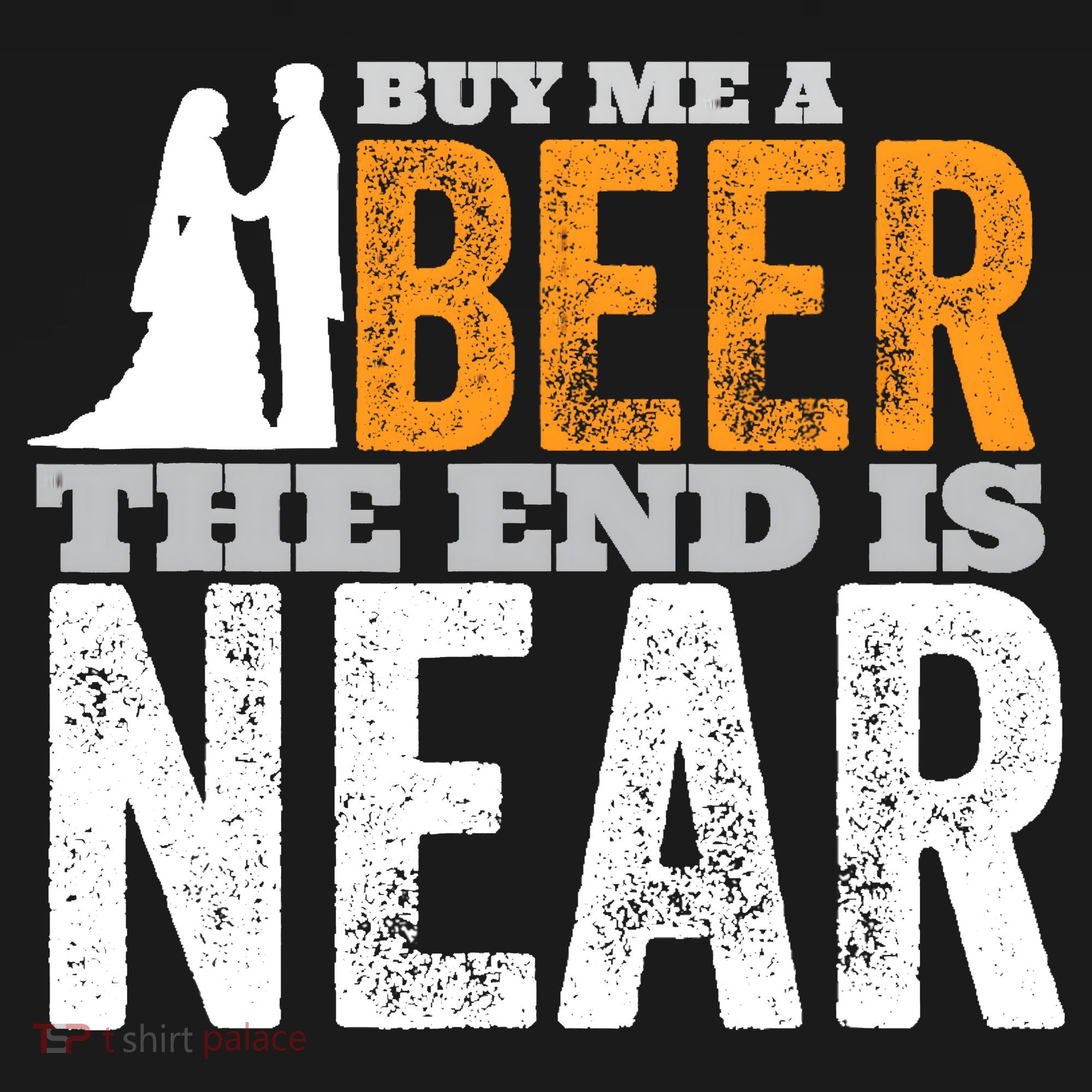 Buy Me A Beer The End Is Near Funny Getting Married Groom Mousepad