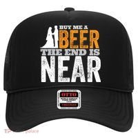 Buy Me A Beer The End Is Near Funny Getting Married Groom Hat thumb 0