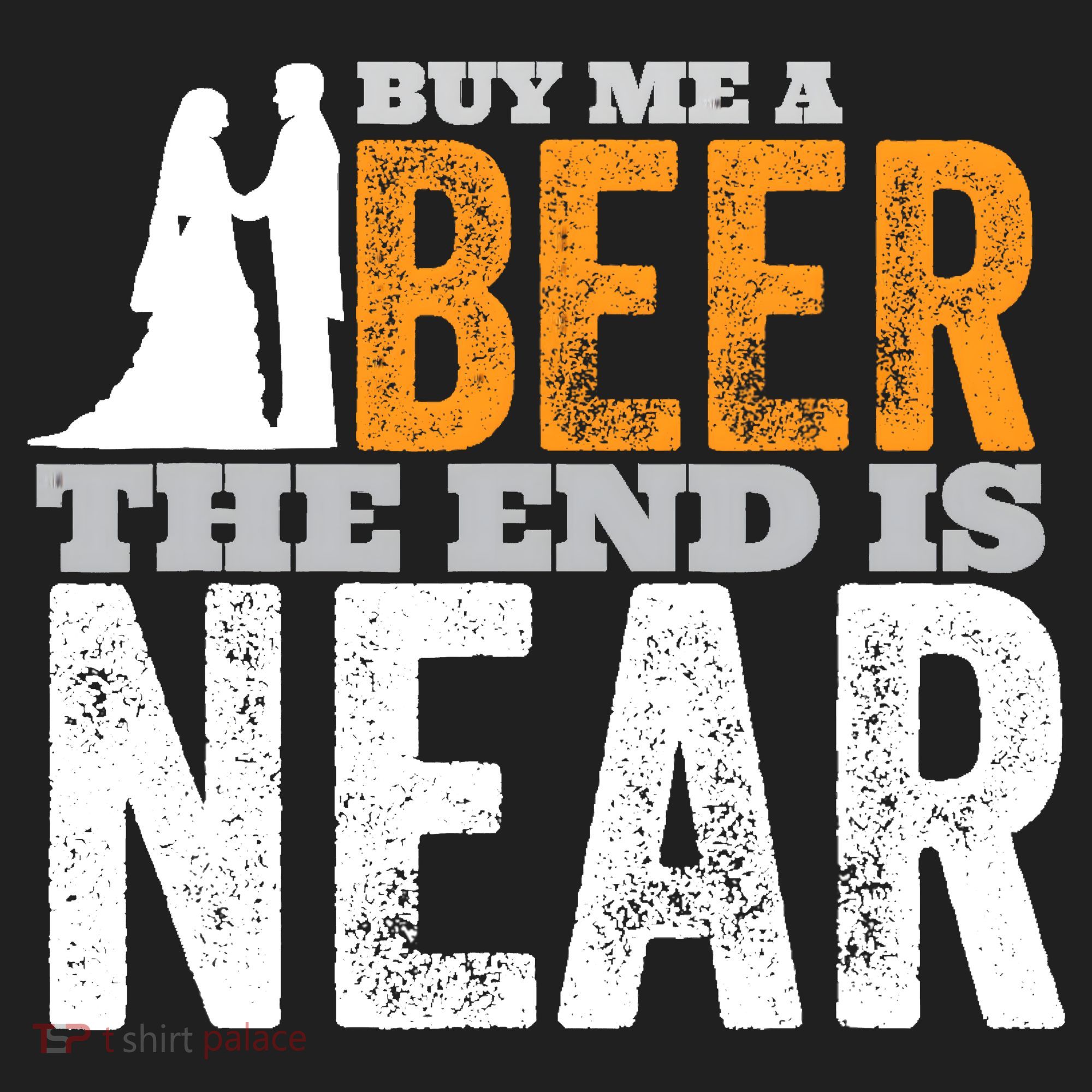 Buy Me A Beer The End Is Near Funny Getting Married Groom Hat