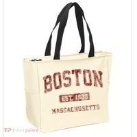 Boston Massachusetts Athletic Throwback Tote Bag thumb 2