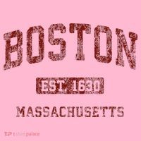Boston Massachusetts Athletic Throwback Coaster thumb 2
