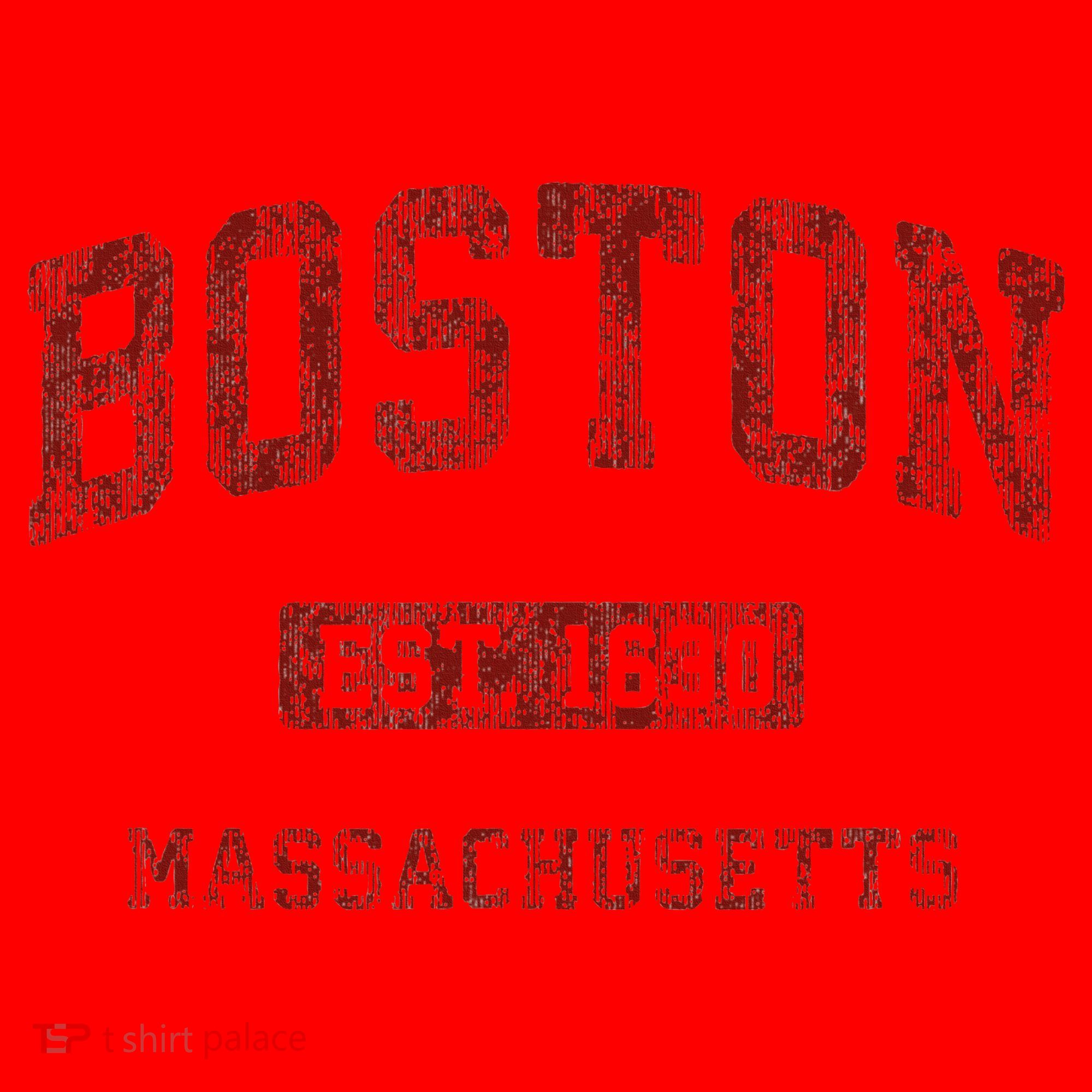 Boston Massachusetts Athletic Throwback Santa Hat