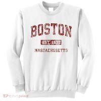 Boston Massachusetts Athletic Throwback Sweatshirt thumb 0