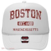 Boston Massachusetts Athletic Throwback Hat thumb 0
