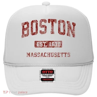Boston Massachusetts Athletic Throwback Hat