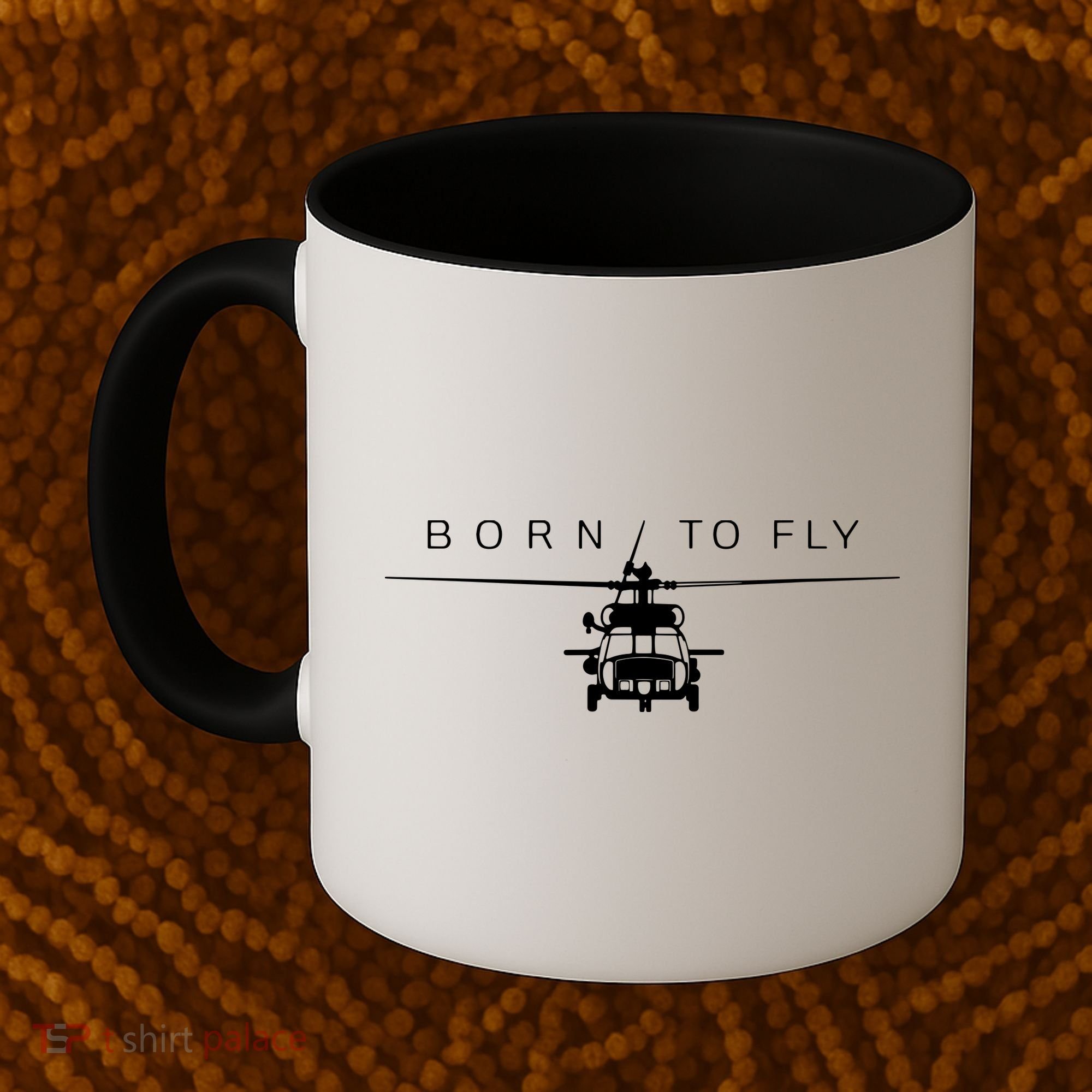 Blackhawk Military Aviation Apparel Helicopter Pilot Gift Coffee Mug