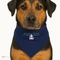 Blackhawk Military Aviation Apparel Helicopter Pilot Gift USA-Made Doggie Bandana thumb 1