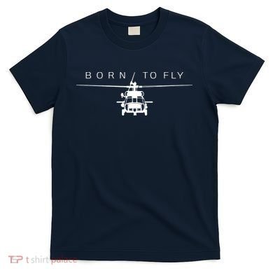 Blackhawk Military Aviation Apparel Helicopter Pilot Gift T-Shirt