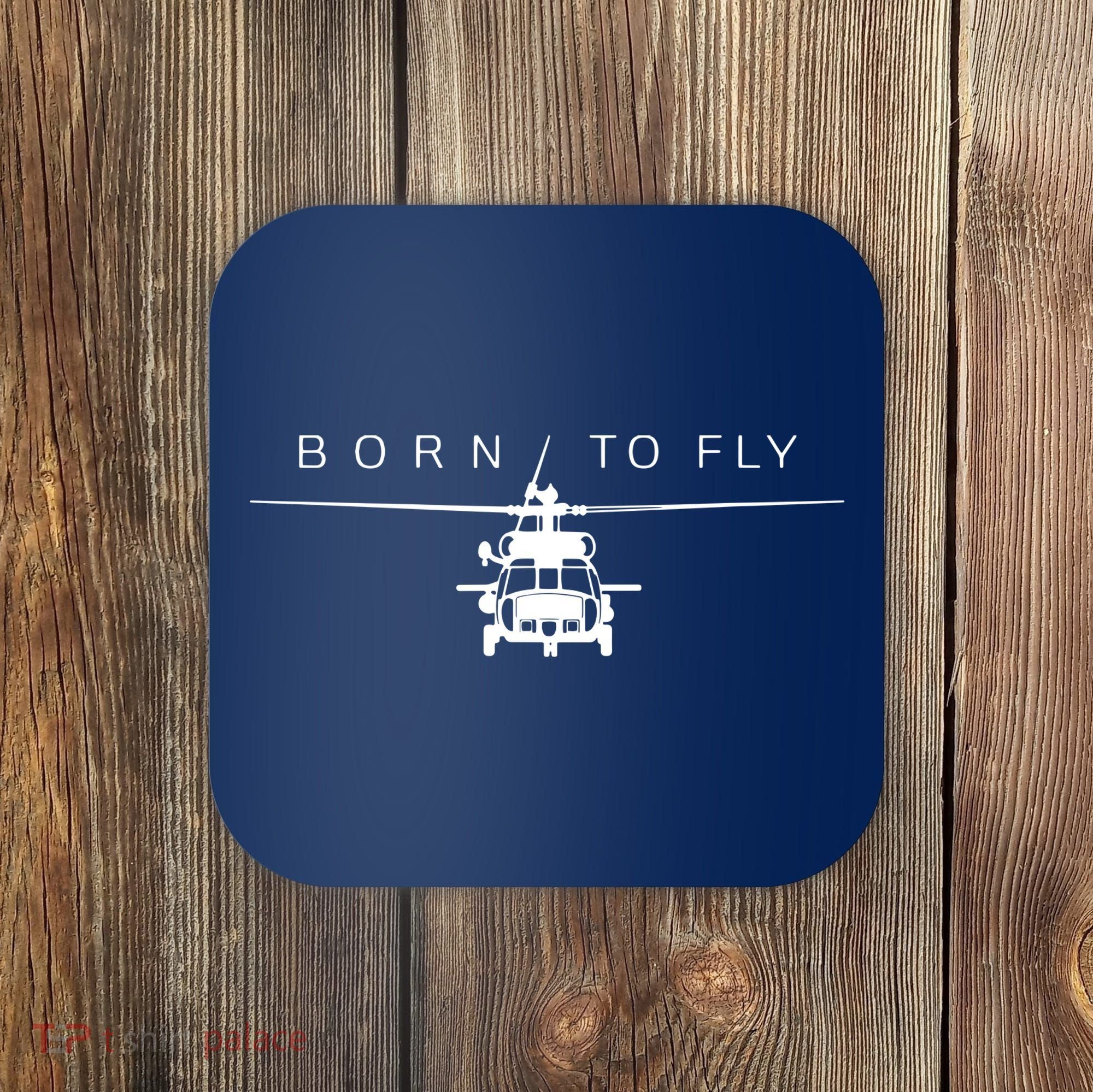 Blackhawk Military Aviation Apparel Helicopter Pilot Gift Coaster