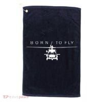Blackhawk Military Aviation Apparel Helicopter Pilot Gift Golf Towel thumb 0