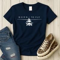 Blackhawk Military Aviation Apparel Helicopter Pilot Gift Women's T-Shirt thumb 3