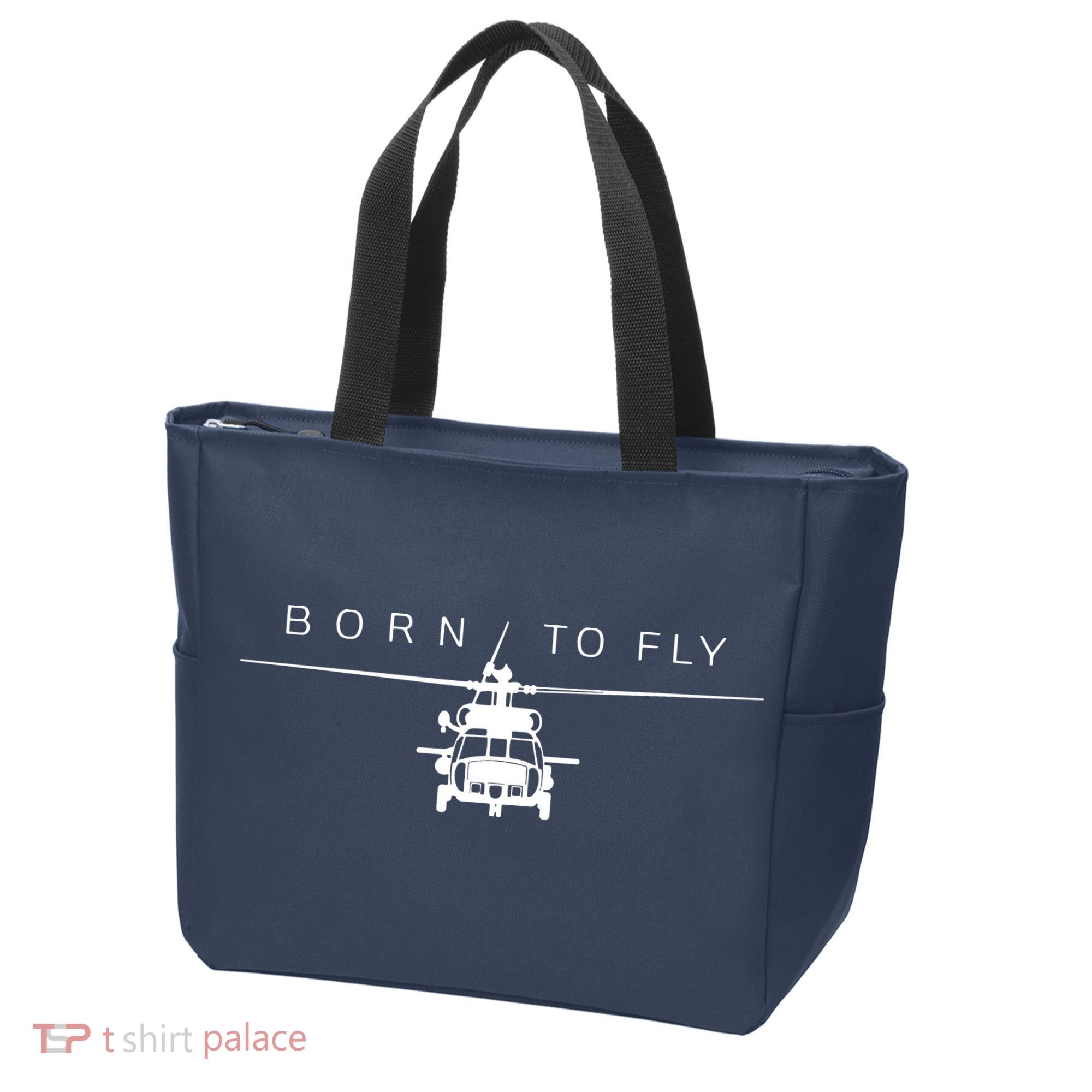 Blackhawk Military Aviation Apparel Helicopter Pilot Gift Tote Bag