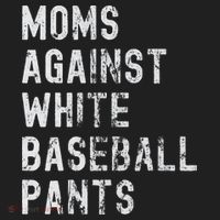 Baseball Mom Against White Baseball Pants Women's Sweatshirt thumb 2