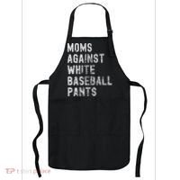 Baseball Mom Against White Baseball Pants Apron thumb 0