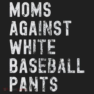 Baseball Mom Against White Baseball Pants Urban Oversized Heavyweight T-Shirt