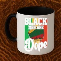 Black Man Are Dope Black History Month Gift Coffee Mug thumb 2