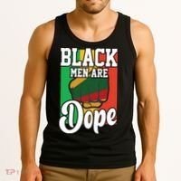 Black Man Are Dope Black History Month Gift Tank Top thumb 3