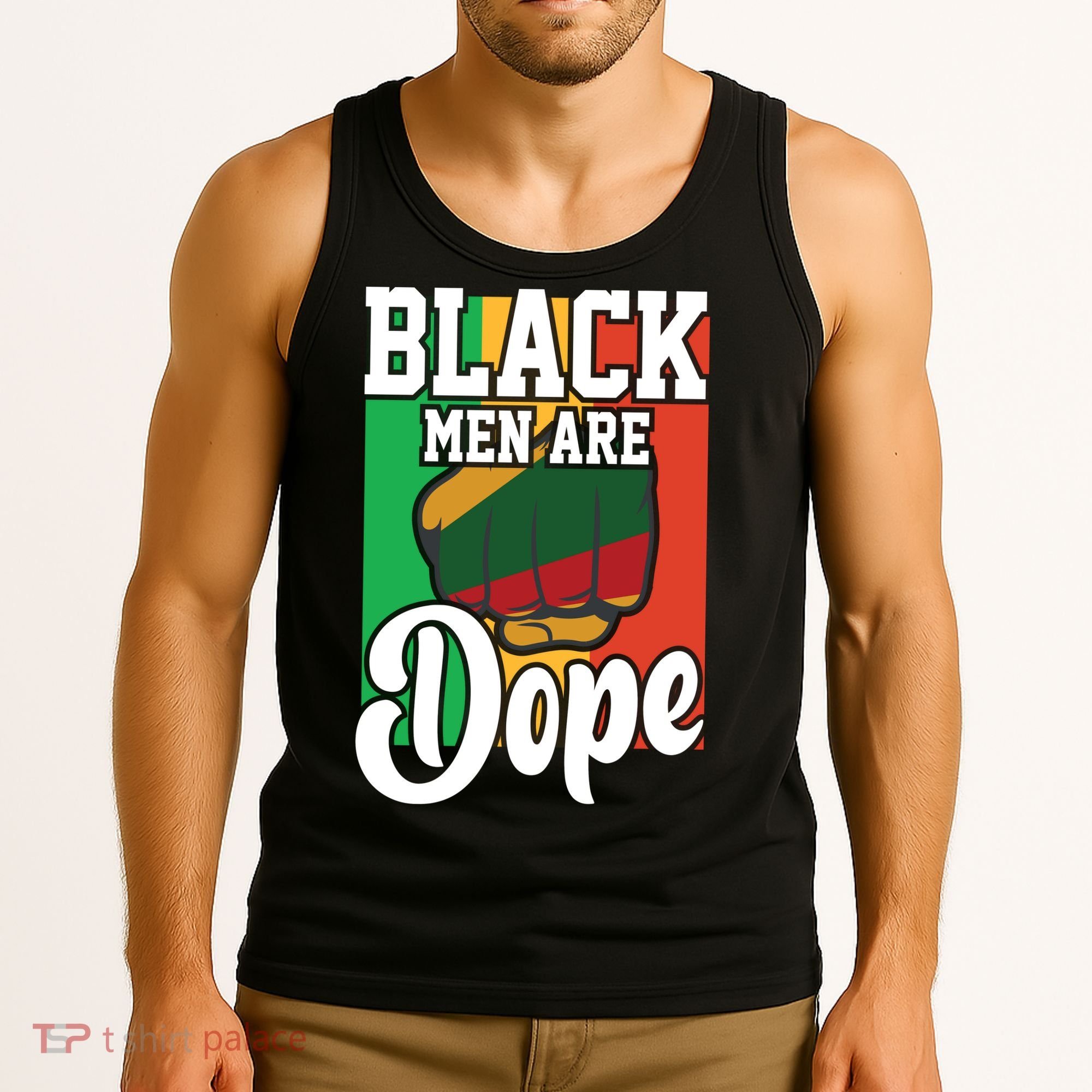 Black Man Are Dope Black History Month Gift Tank Top