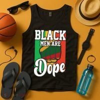 Black Man Are Dope Black History Month Gift Tank Top thumb 4