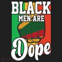 Black Man Are Dope Black History Month Gift Golf Towel thumb 3