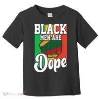 Black Man Are Dope Black History Month Gift Toddler T-Shirt thumb 0