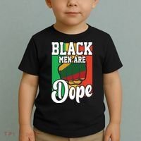 Black Man Are Dope Black History Month Gift Toddler T-Shirt thumb 2