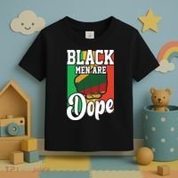 Black Man Are Dope Black History Month Gift Toddler T-Shirt thumb 3