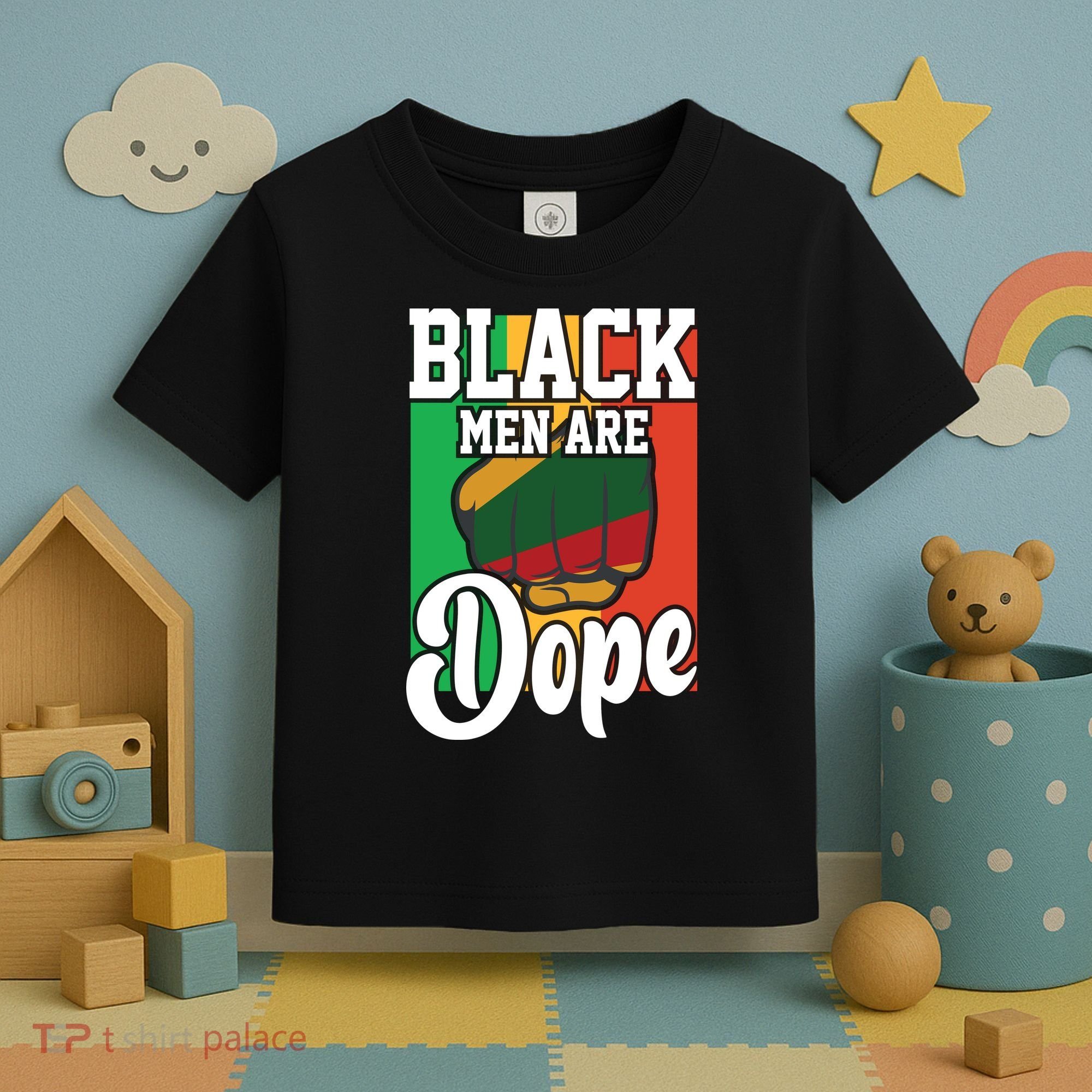 Black Man Are Dope Black History Month Gift Toddler T-Shirt