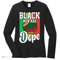 Black Man Are Dope Black History Month Gift Women's Long Sleeve Shirt thumb 0
