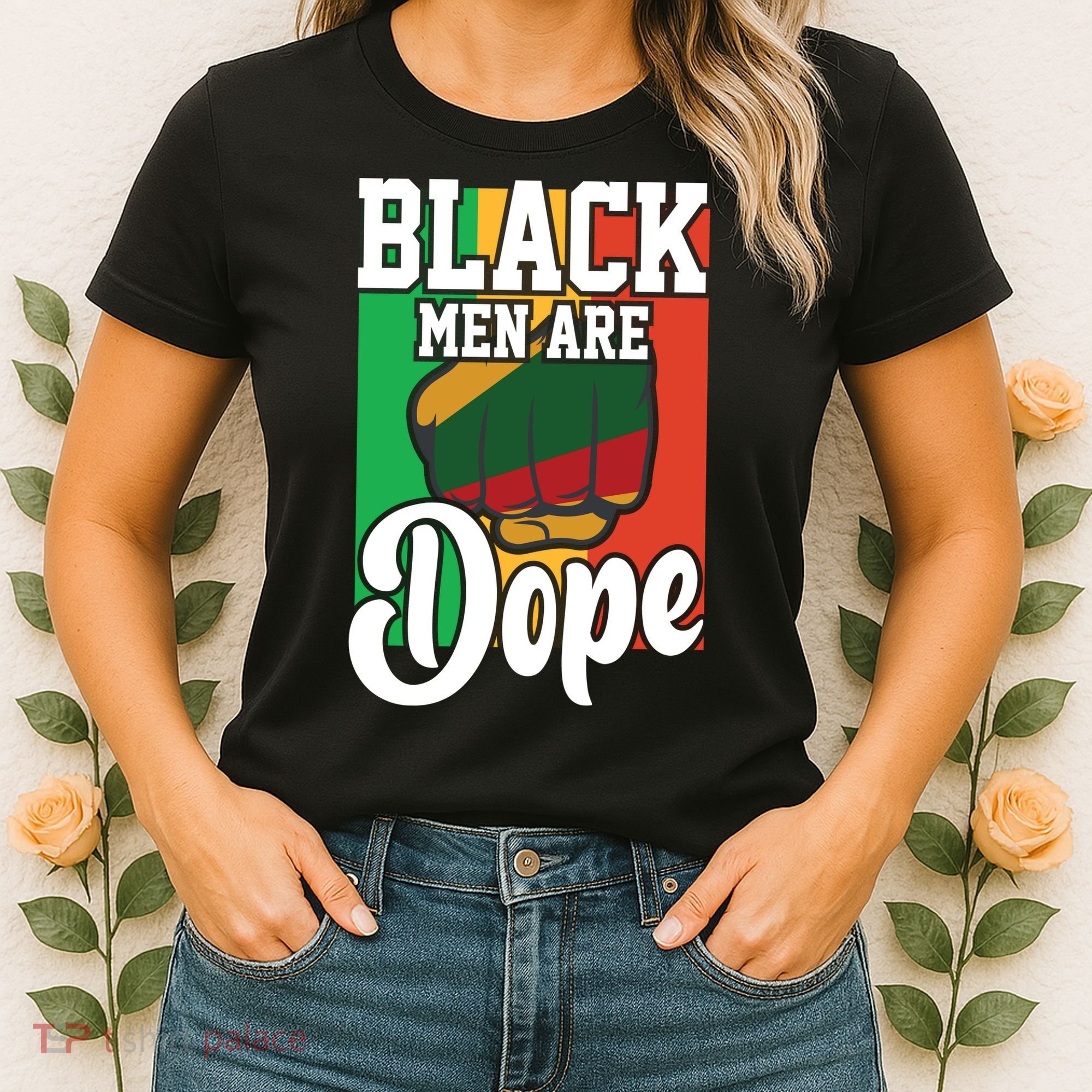 Black Man Are Dope Black History Month Gift Women's T-Shirt