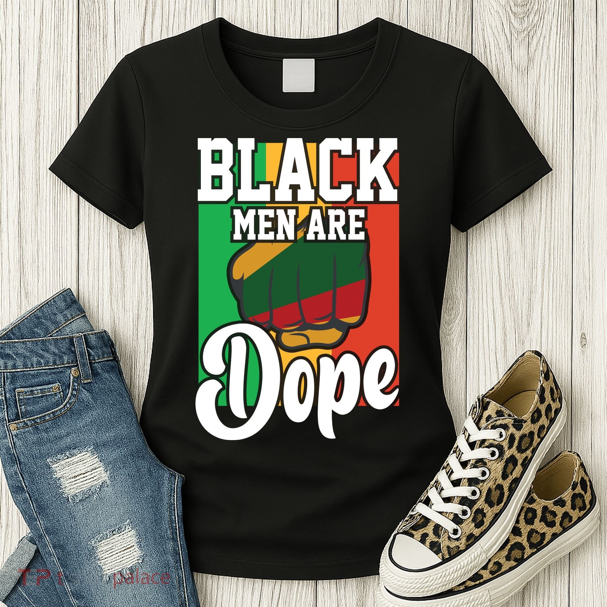 Black Man Are Dope Black History Month Gift Women's T-Shirt