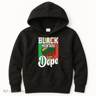 Black Man Are Dope Black History Month Gift Kids Hoodie