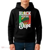 Black Man Are Dope Black History Month Gift Kids Hoodie thumb 4
