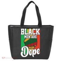 Black Man Are Dope Black History Month Gift Tote Bag thumb 0