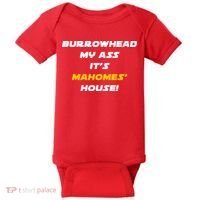 Burrowhead My Ass Funny Football Fan Baby Bodysuit thumb 0