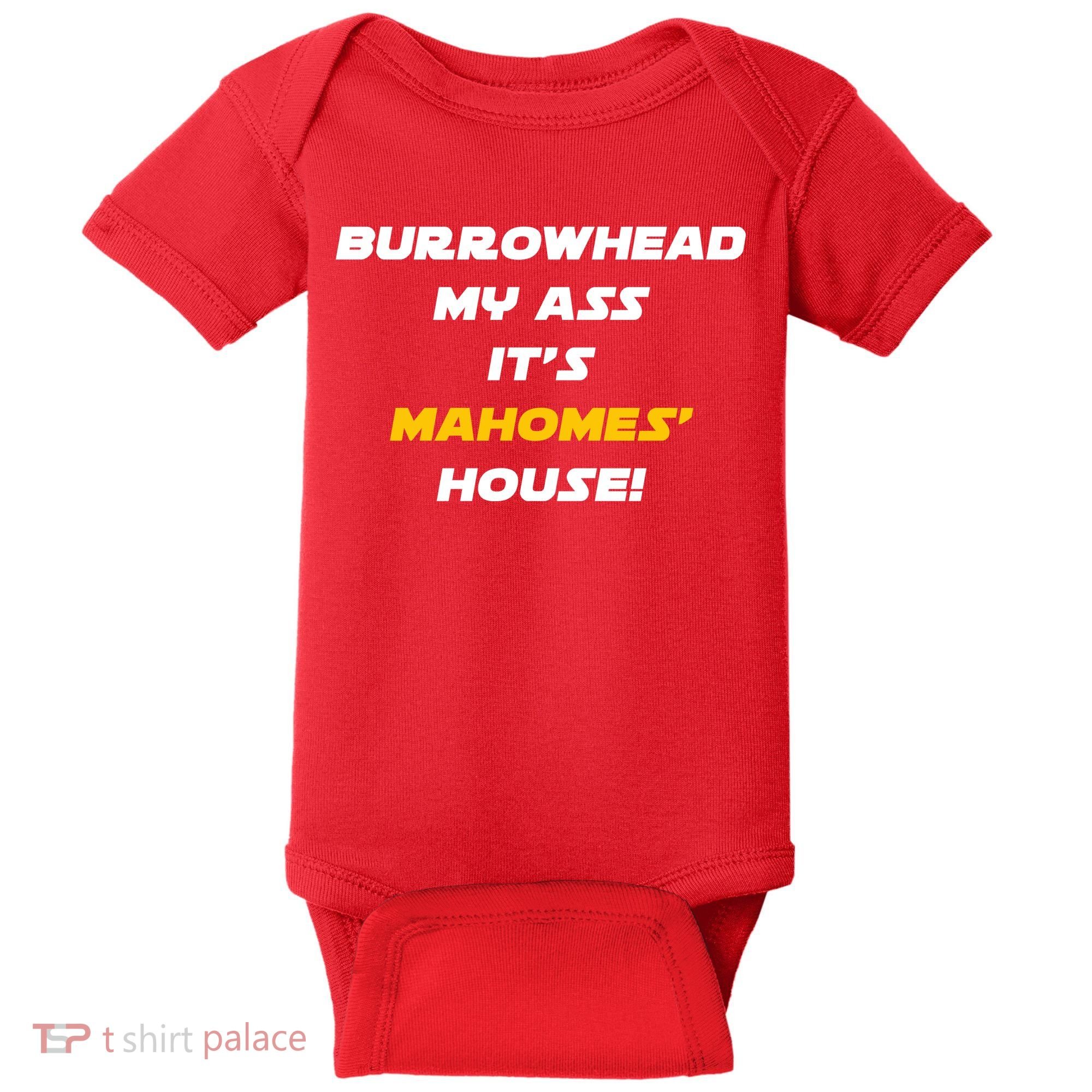 Burrowhead My Ass Funny Football Fan Baby Bodysuit